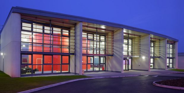 A picture showing the exterior of the building housing the GOSCC at MOD Corsham